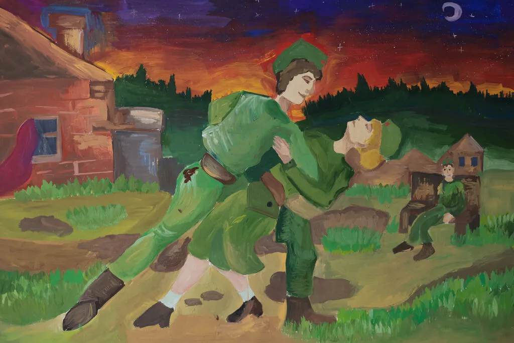Чередниченко Анна, Военная медсеста
